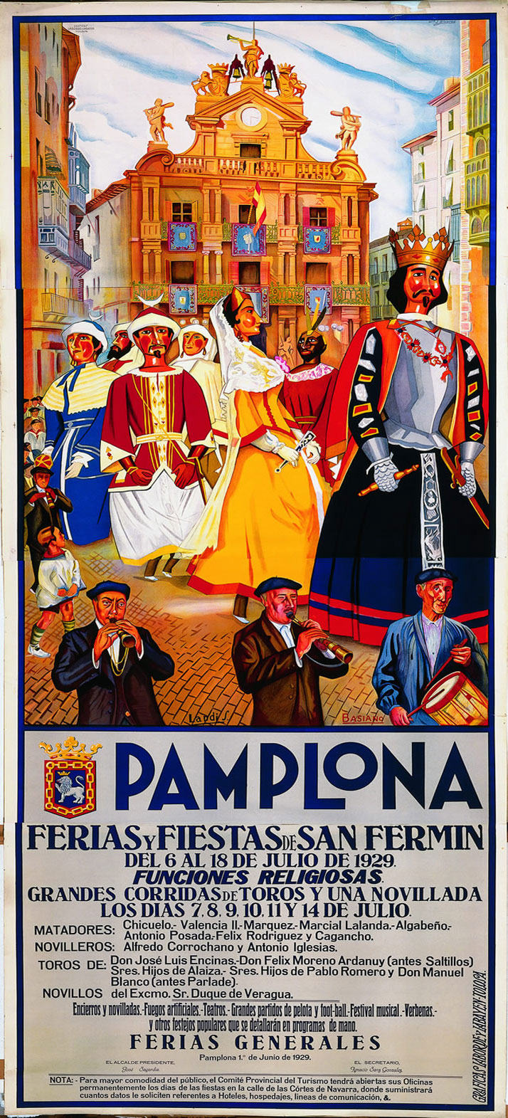 Fiestas en honor de San Fermín  
